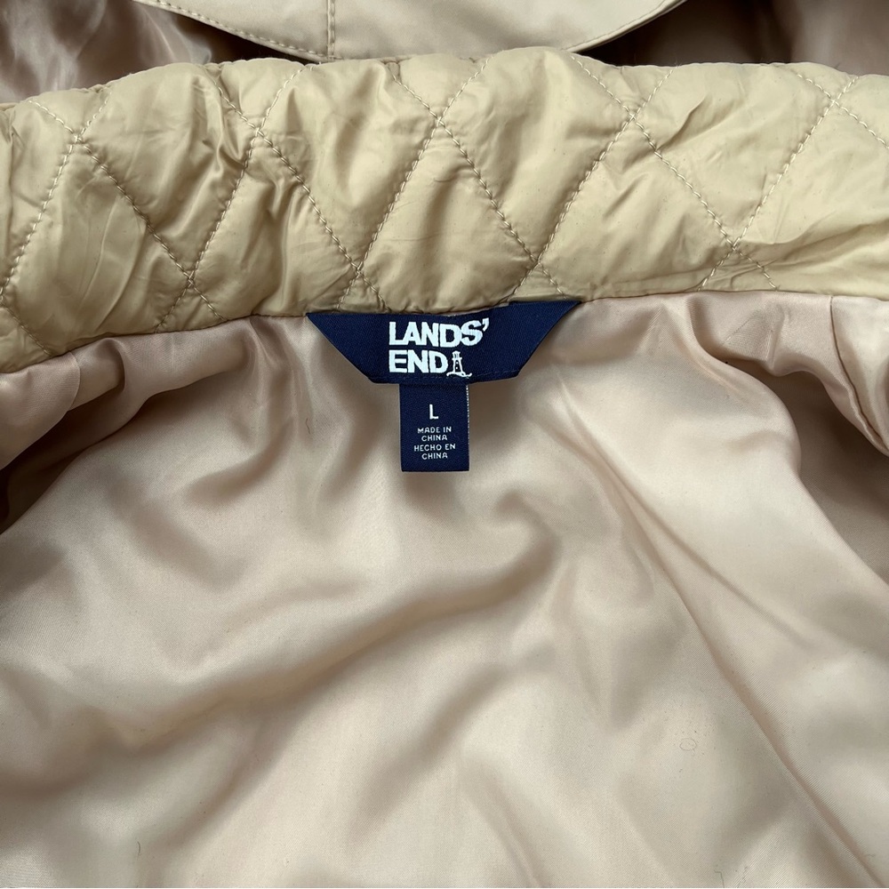 Lands’ End Ladies 3-in-1 Systems Jacket Tan Size Large NWT - Picture 11 of 16